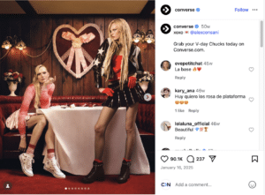 Converse's 2025 Valentine's Campaign