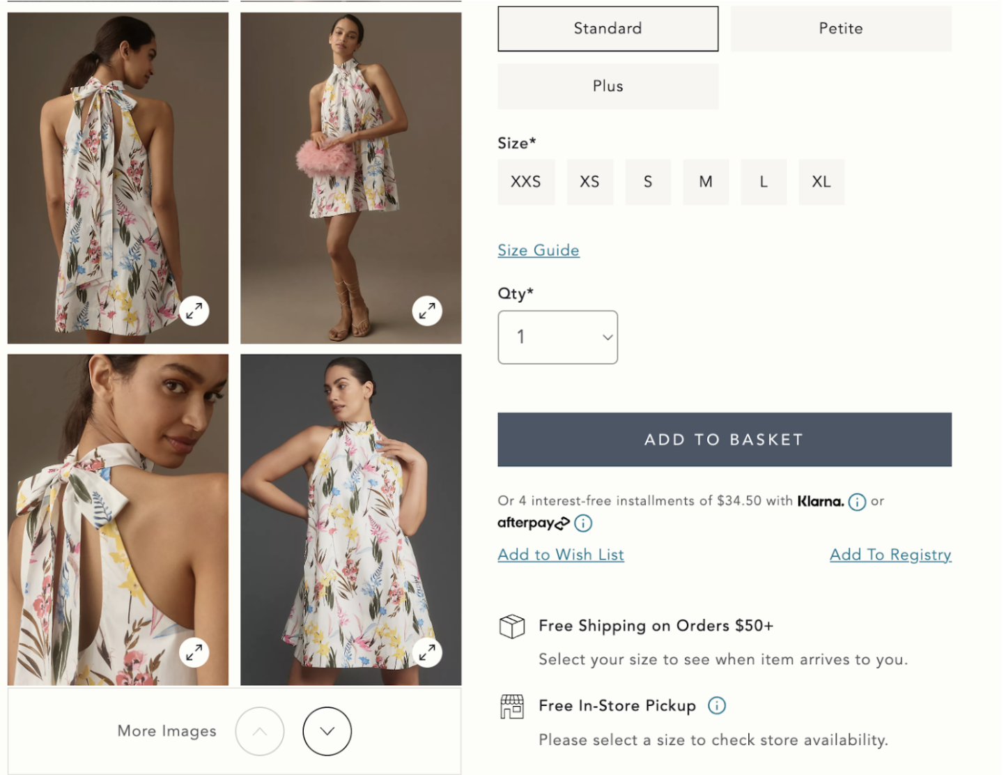 anthropologie BNPL and BOPUS