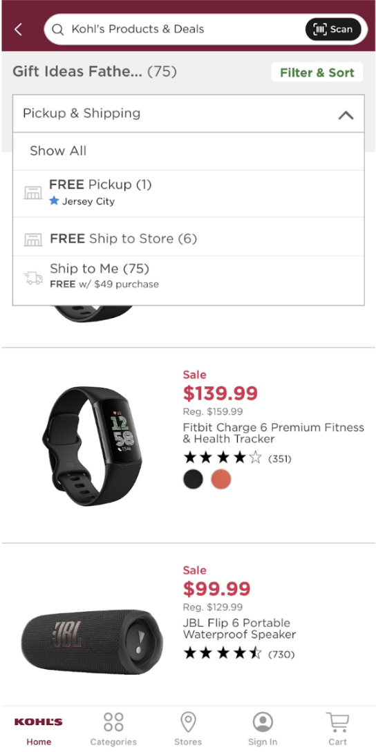 khol's mobile app