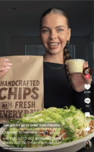 Chipotle TikTok Ad